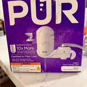 PUR Genuine Filter System with Blue Accents